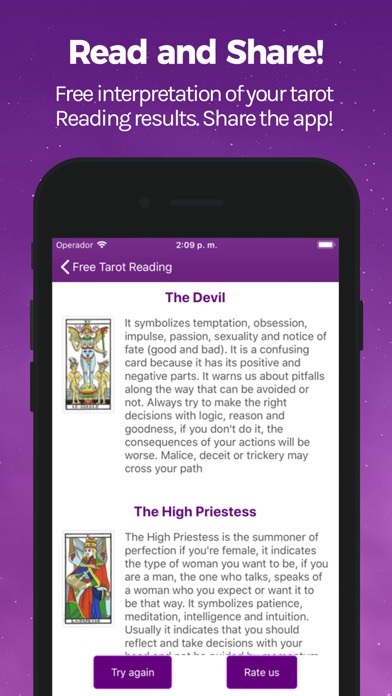 Tarot Reading & Cards Meaning screenshot 1