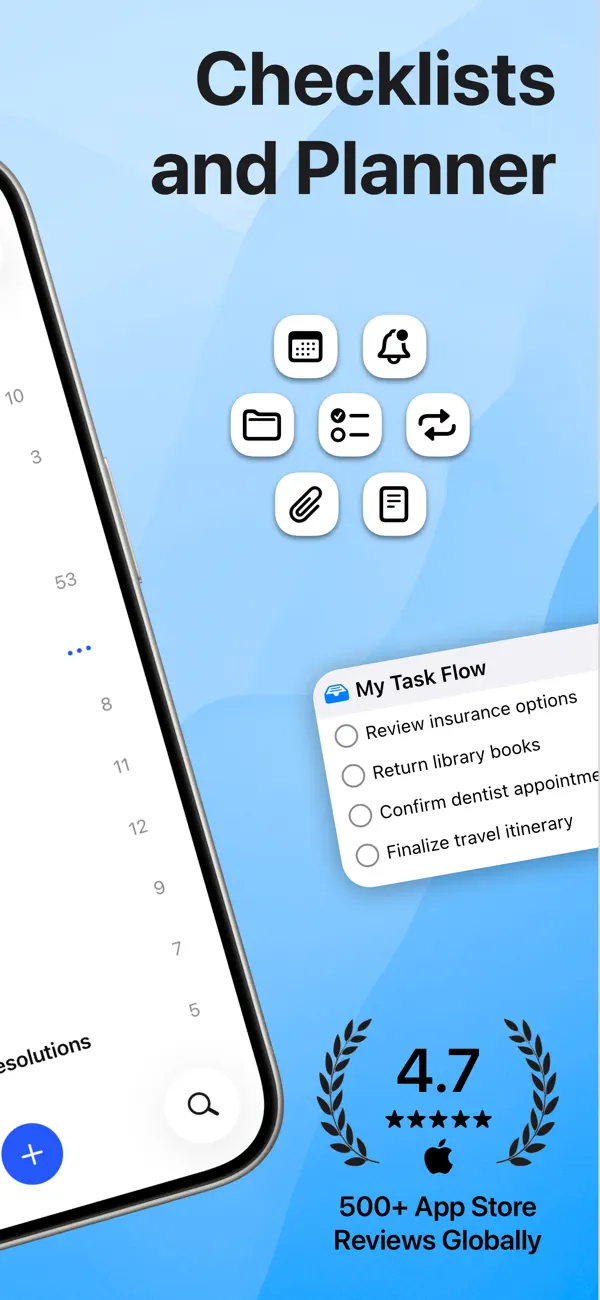 Task Flow: Tasks & Checklists screenshot 5