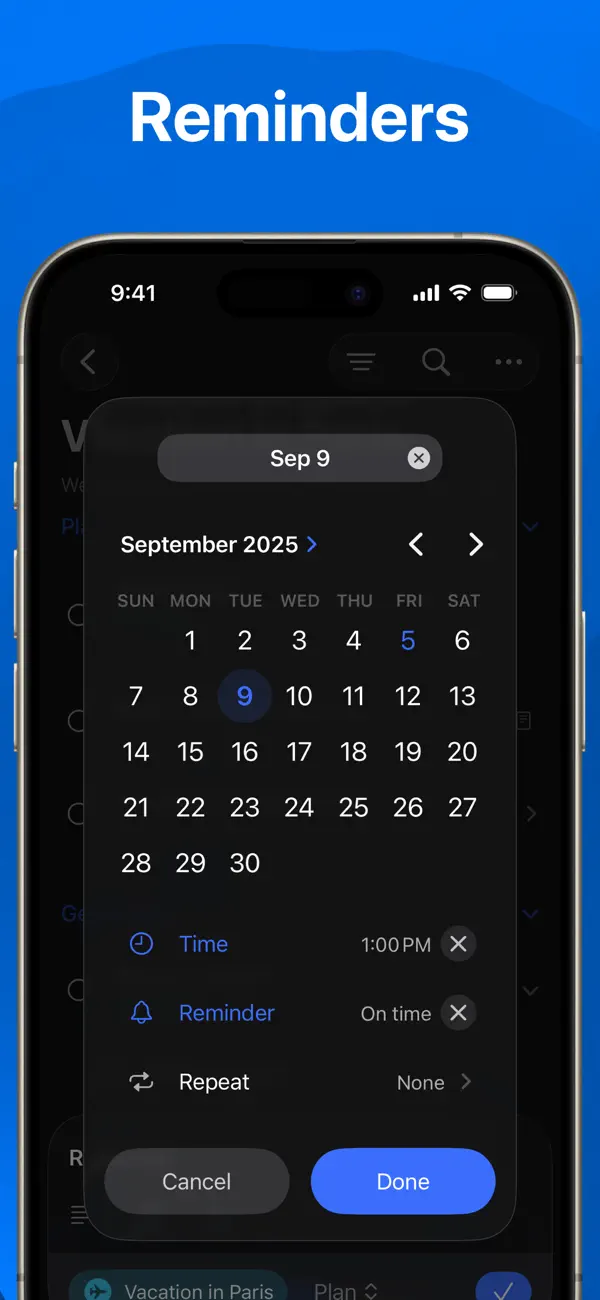 Task Flow: Tasks & Checklists screenshot 1