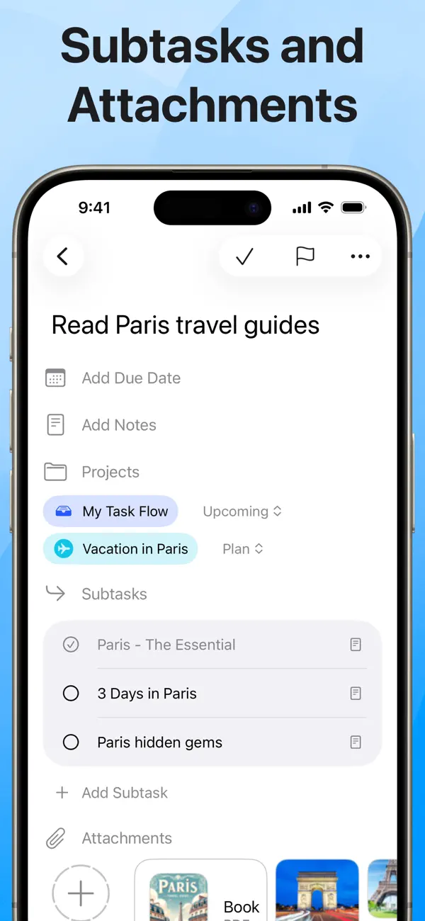 Task Flow: Tasks & Checklists screenshot 3