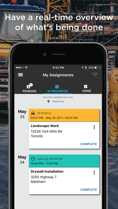 Task Tracker by Fleet Complete screenshot 3