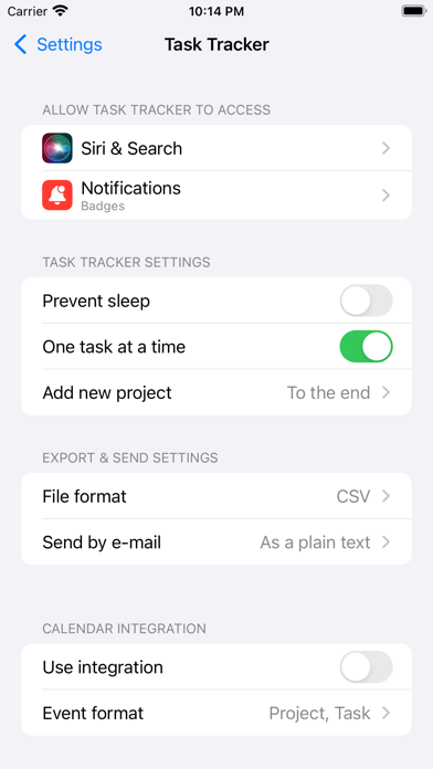 Task Tracker Utility screenshot 1