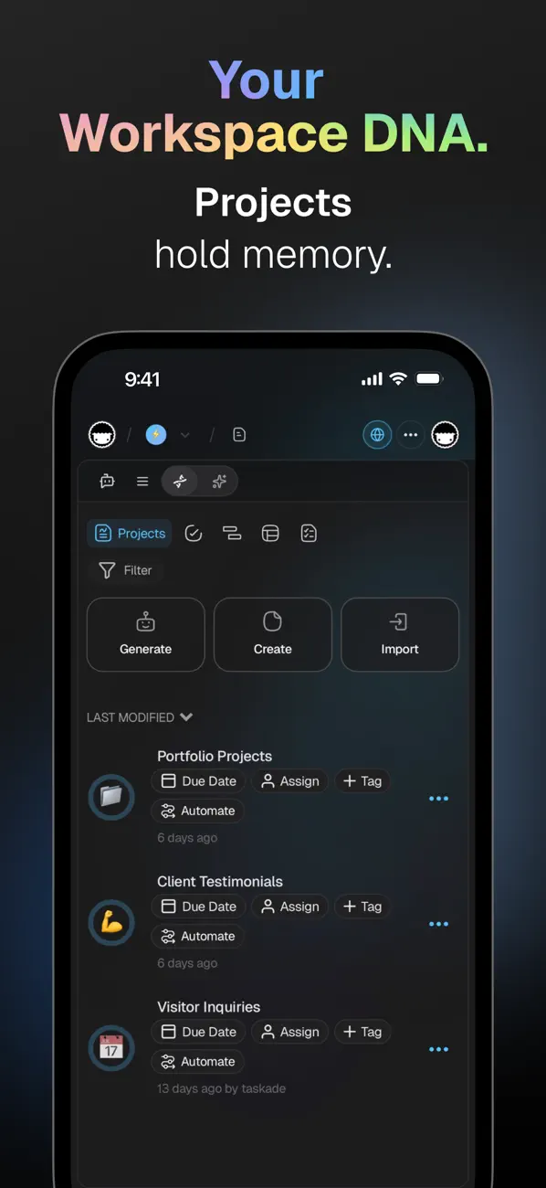 Taskade: AI Apps & Agents screenshot 3