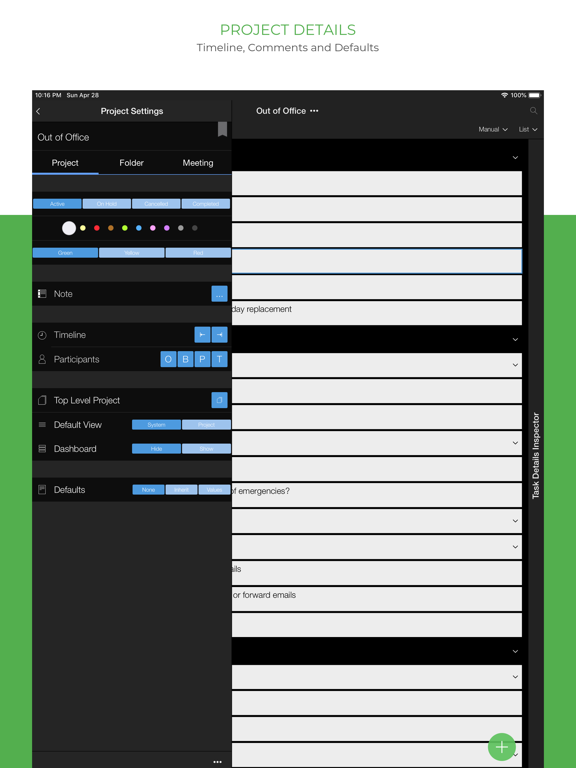 Taskfabric Projects & Tasks screenshot 2