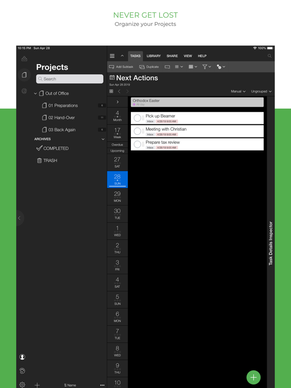 Taskfabric Projects & Tasks screenshot 4