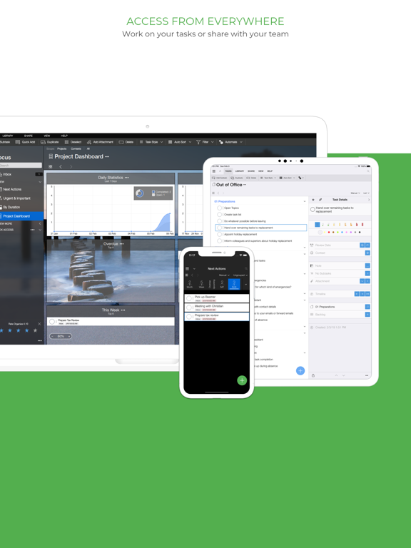 Taskfabric Projects & Tasks screenshot 1
