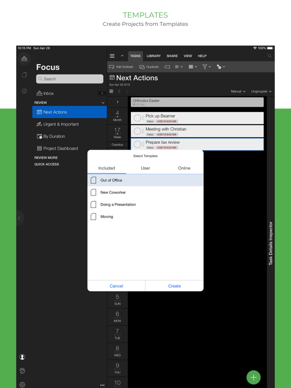 Taskfabric Projects & Tasks screenshot 3
