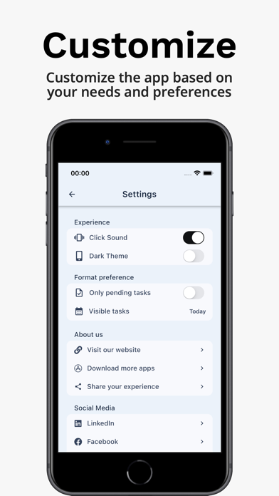 Tasks+ - OnePercent screenshot 1