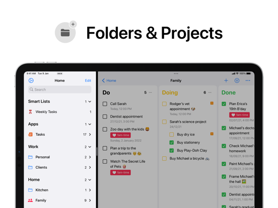 Tasks: Todo Lists & Kanban screenshot 5