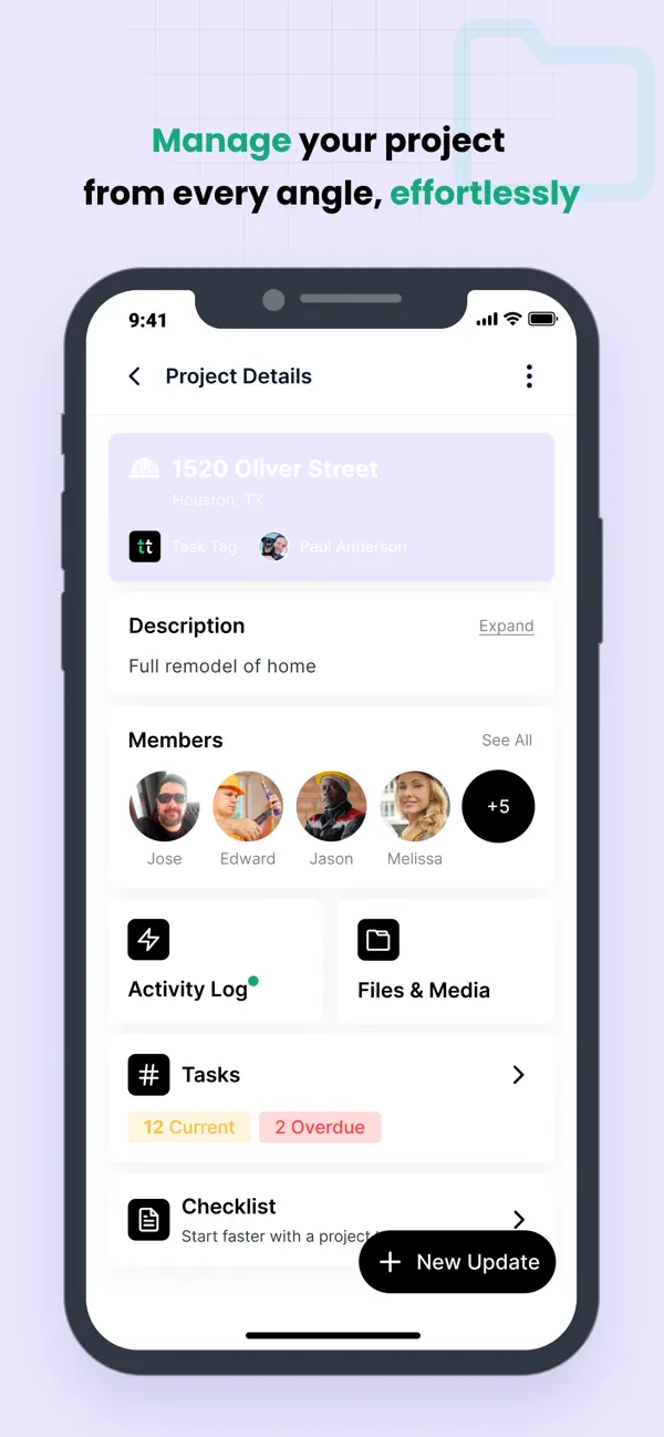 TaskTag: How to project. screenshot 4