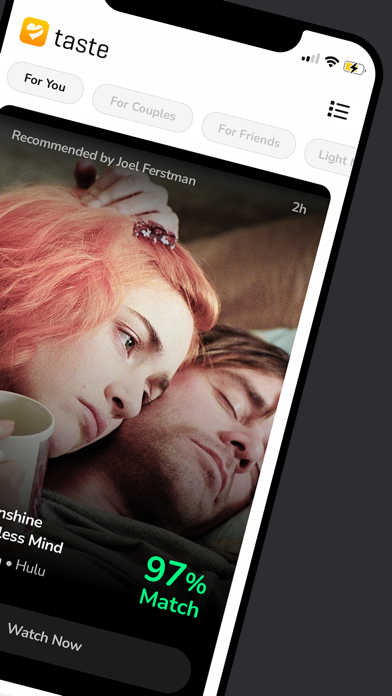 Taste: Movie & TV Suggestions screenshot 5