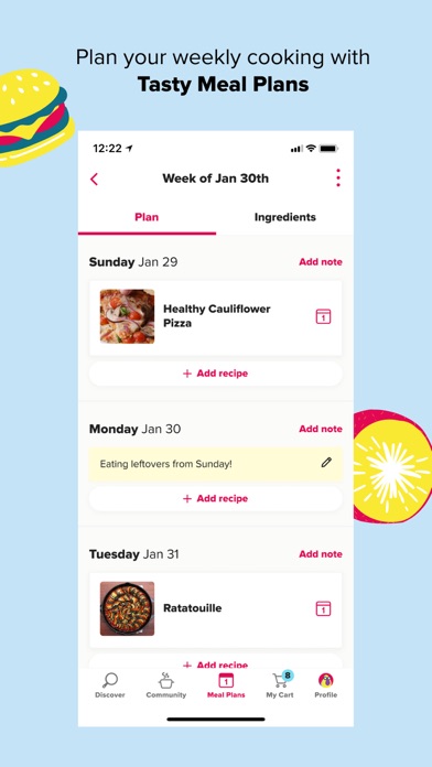 Tasty: Recipes, Cooking Videos screenshot 1