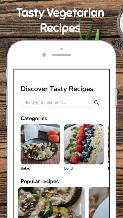 Tasty Vegetarian Recipes screenshot 4
