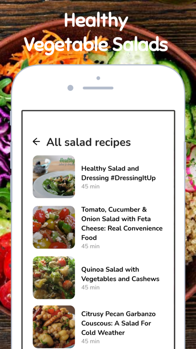 Tasty Vegetarian Recipes screenshot 2