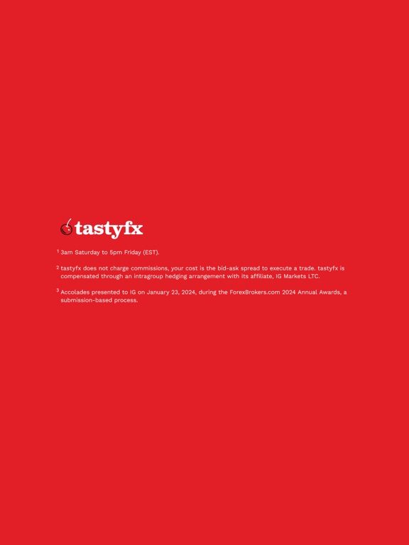 tastyfx: Forex Trading Broker screenshot 1