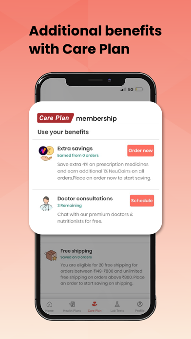 Tata 1mg - Healthcare App screenshot 1