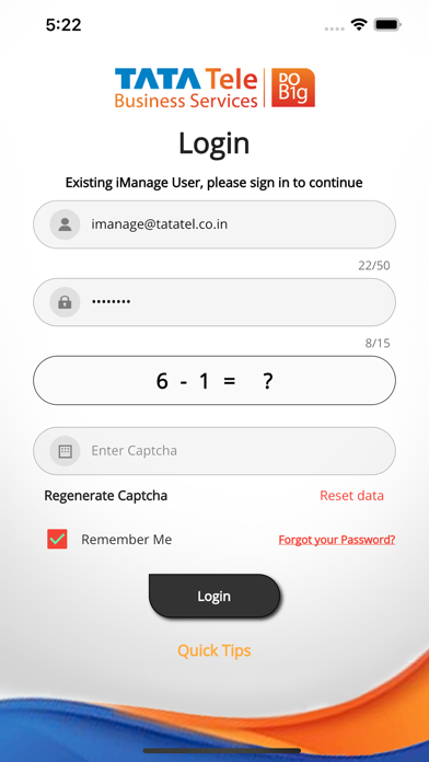 Tata Tele iManage screenshot 3