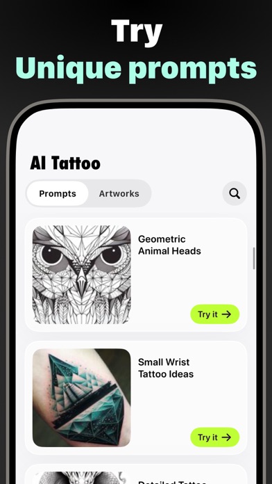 Tattoo AI: Generator & Maker screenshot 4