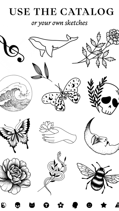 Tattoo Design Creator・Tiny INK screenshot 1