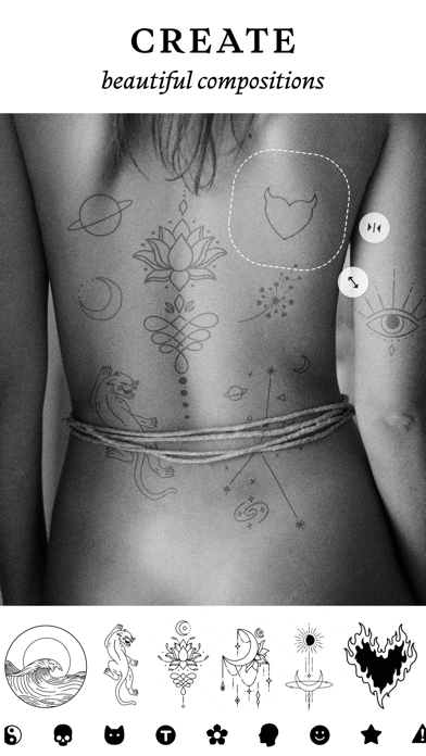 Tattoo Design Creator・Tiny INK screenshot 4