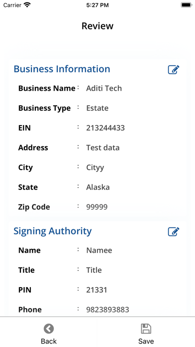 Tax2efile screenshot 1