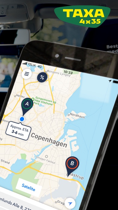 TAXA 4x35 - Easy taxi booking screenshot 7