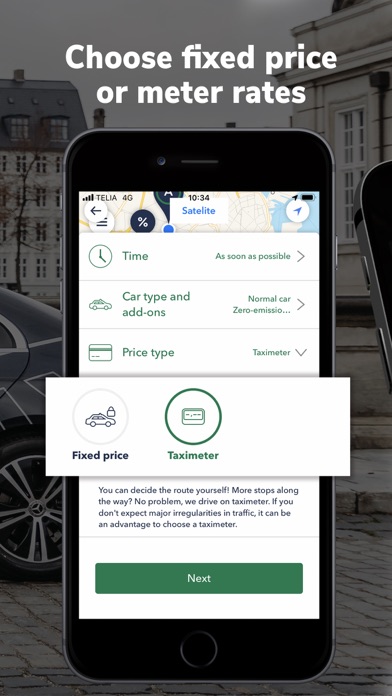 TAXA 4x35 - Easy taxi booking screenshot 4