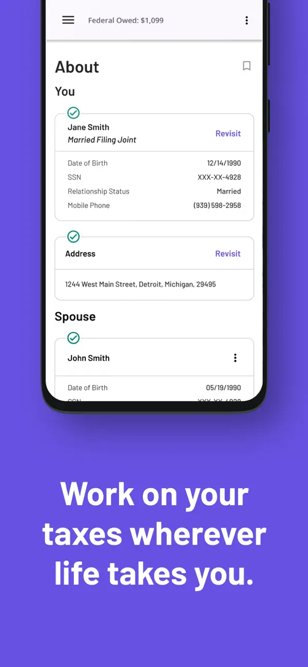 TaxAct Mobile screenshot 3
