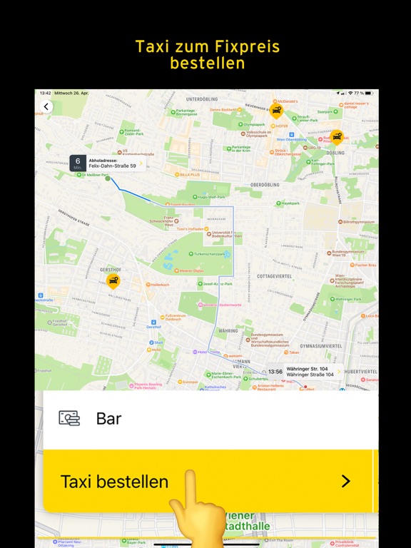 Taxi 40100 zum Fixpreis fahren screenshot 3