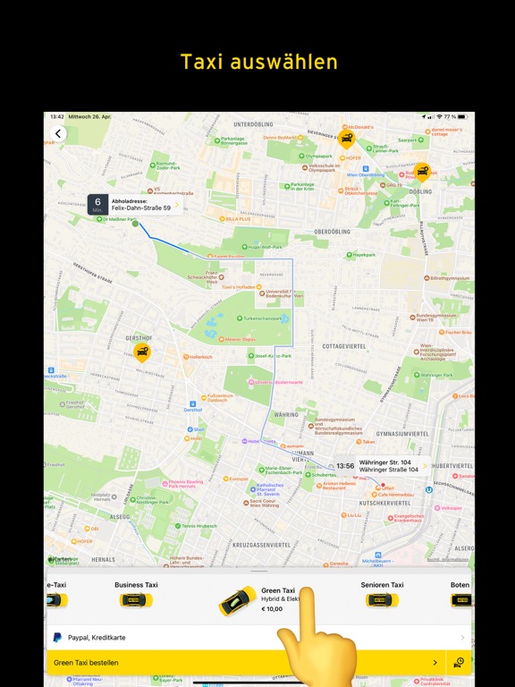 Taxi 40100 zum Fixpreis fahren screenshot 5