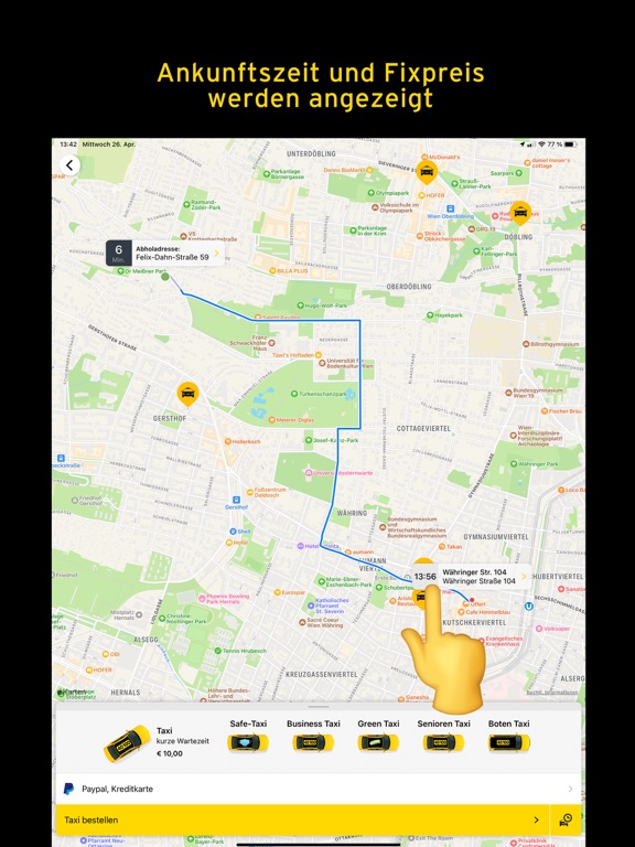 Taxi 40100 zum Fixpreis fahren screenshot 6