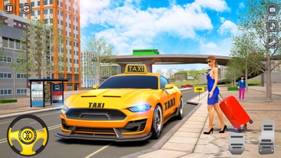 Taxi Car: Driving Games 2023 screenshot 2