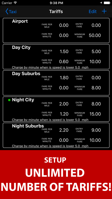 Taximeter. GPS taxi cab meter. screenshot 2