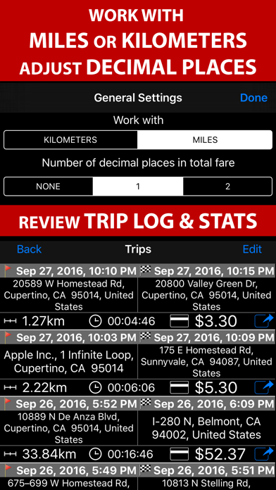 Taximeter. GPS taxi cab meter. screenshot 3