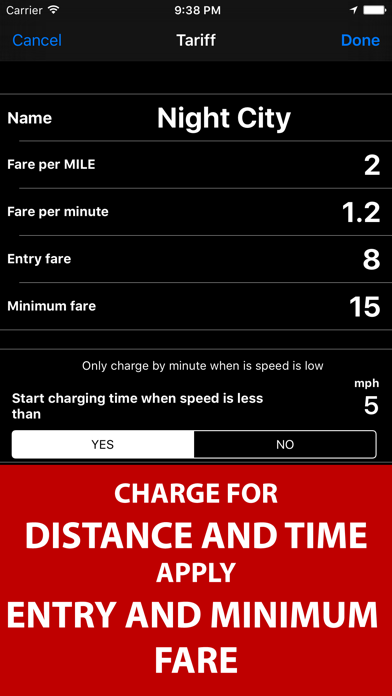 Taximeter. GPS taxi cab meter. screenshot 1