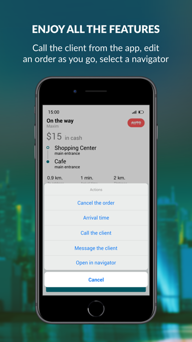 Taxsee Driver screenshot 1