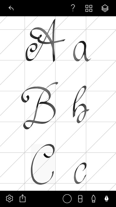 Tayasui Calligraphy - Cursive screenshot 4