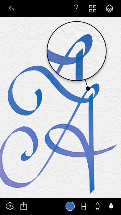 Tayasui Calligraphy - Cursive screenshot 3