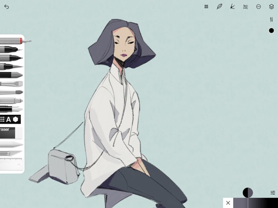Tayasui Sketches screenshot 1