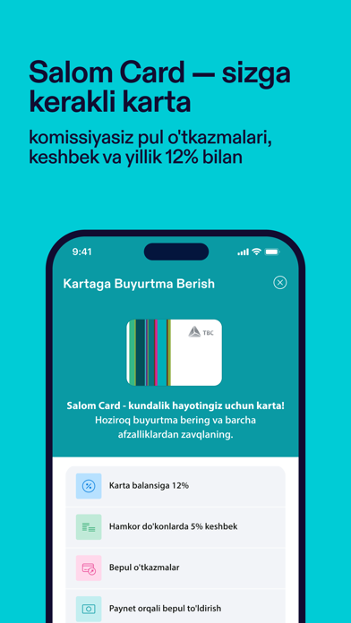 TBC UZ: Online Mobile Banking screenshot 6