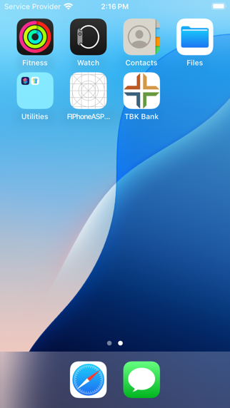 TBK Bank Mobile App screenshot 1