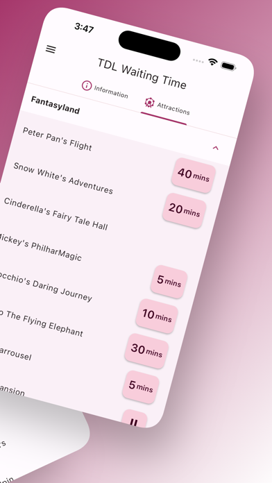 TDL Waiting Time (Unofficial) screenshot 4