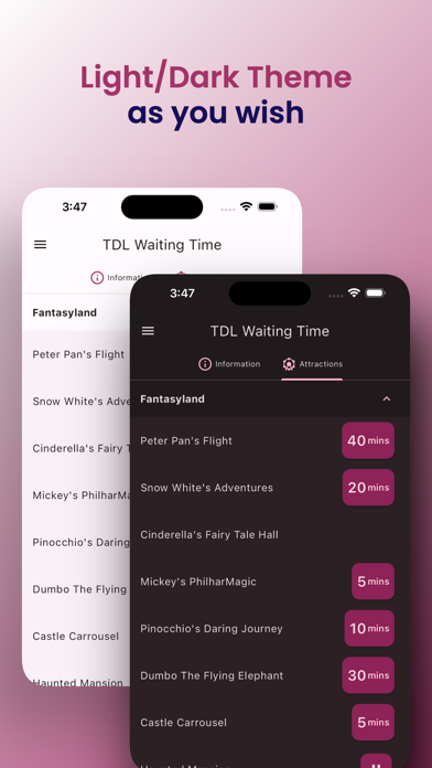 TDL Waiting Time (Unofficial) screenshot 1
