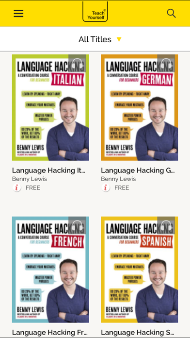 Teach Yourself Library screenshot 1