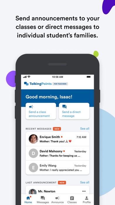 TEACHERS | TalkingPoints screenshot 6