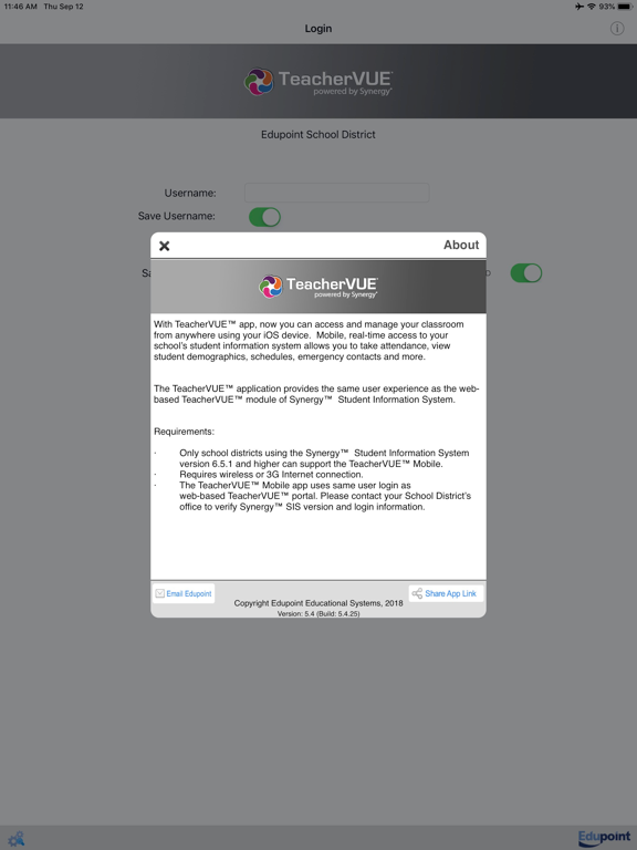 TeacherVUE screenshot 8