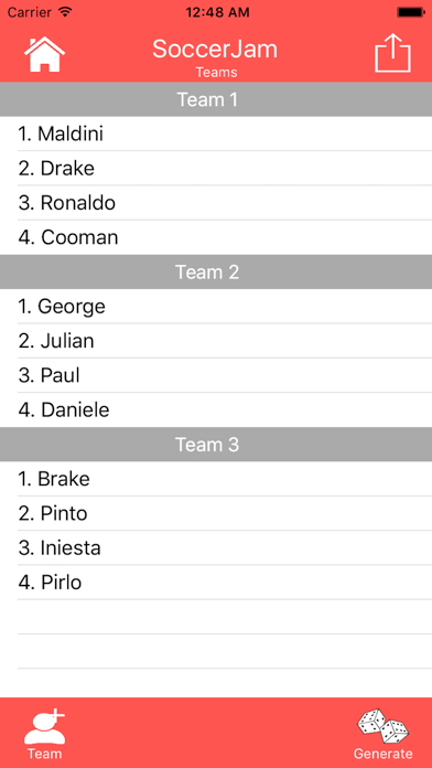 Team Builder - Generate Teams screenshot 2