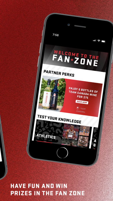 Team Canada Olympic App screenshot 1