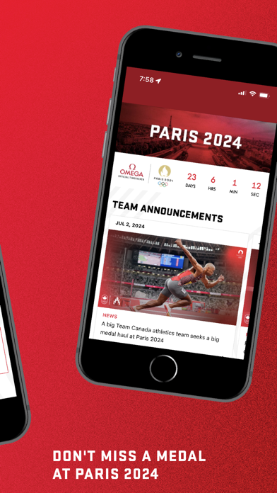 Team Canada Olympic App screenshot 3