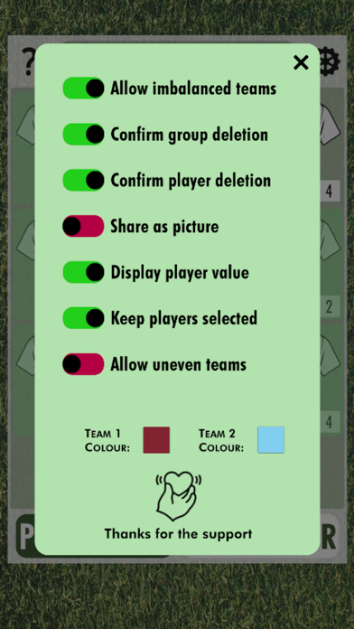 Team Picker screenshot 1